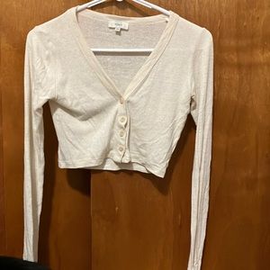 Ozma of California RAE CARDIGAN, SILK NOIL JERSEY,